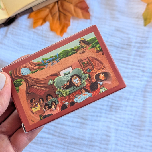 Mini Puzzle Famille Hérisson 99 pièces -Trevell