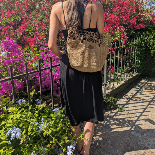 Sac en Raphia Flo