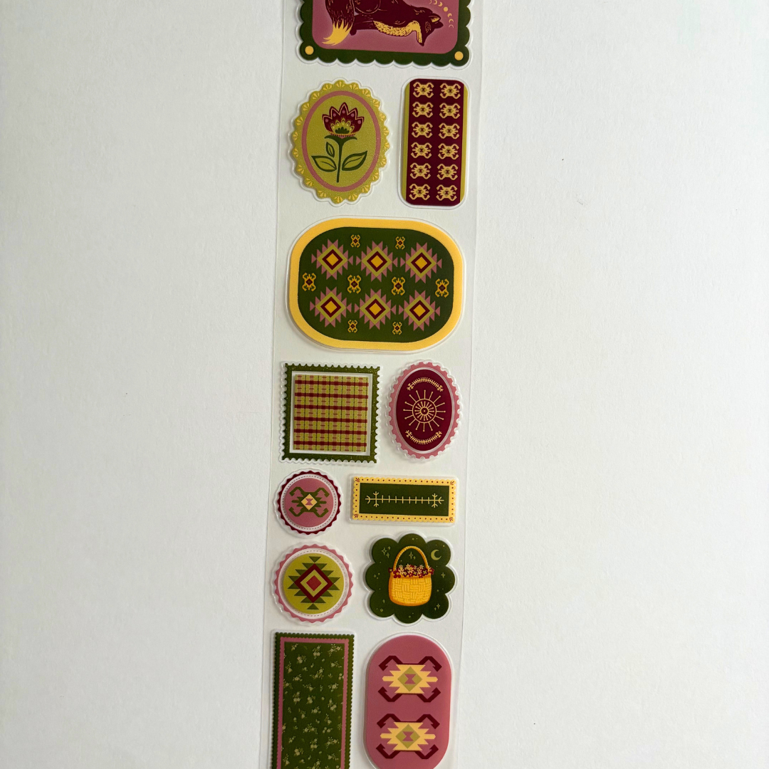 Rouleau de Stickers Contes Folkloriques