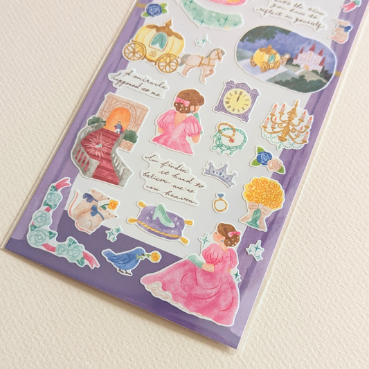 Stickers Cendrillon - Mind Wave