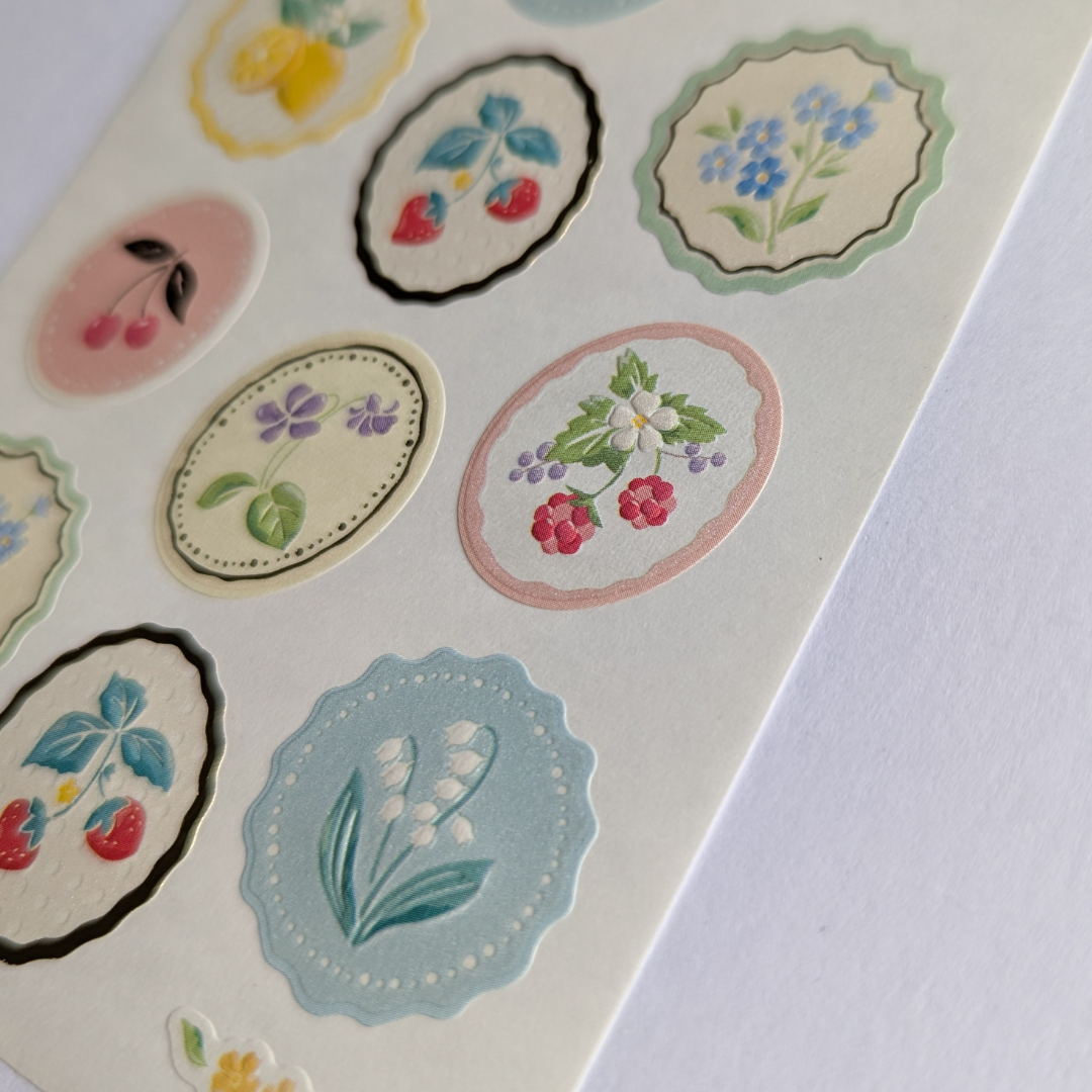Stickers Nb Co. Japan Fruits & Fleurs