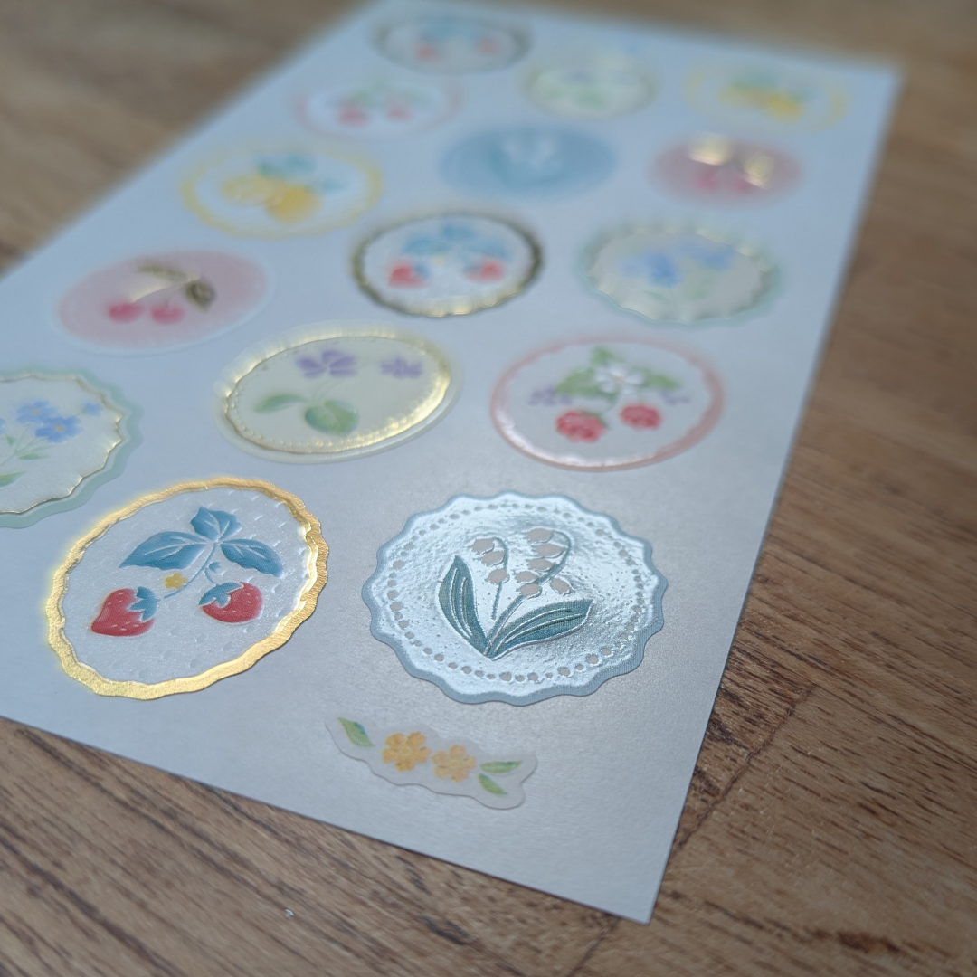 Stickers Nb Co. Japan Fruits & Fleurs