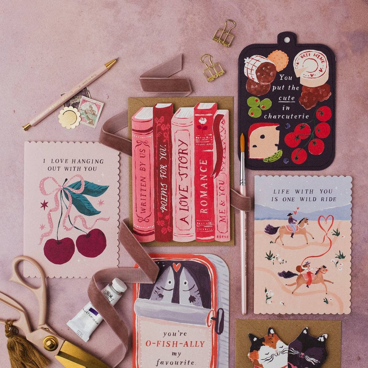 Carte Histoire d'Amour Sister Paper Co.