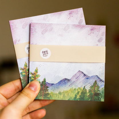 Bloc-notes Montagnes Wild Pencil Studio