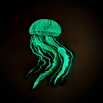 Autocollant Phosphorescent Méduse Katie Daisy