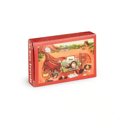 Mini Puzzle Famille Hérisson 99 pièces -Trevell
