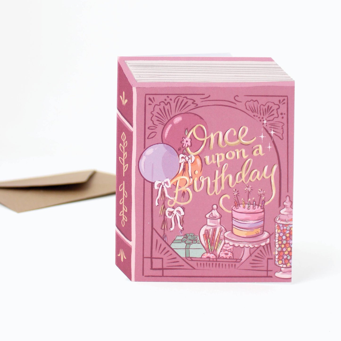 Carte d’Anniversaire " Once Upon a Birthday " - Inklings Paperie