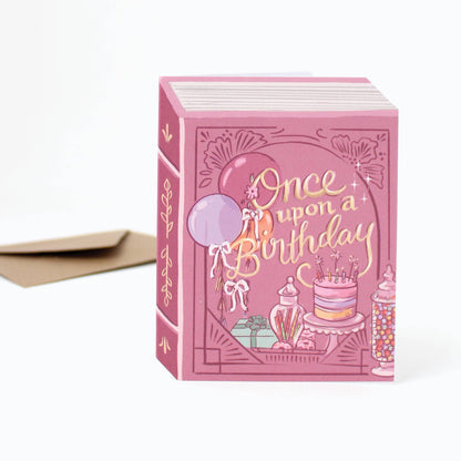 Carte d’Anniversaire " Once Upon a Birthday " - Inklings Paperie