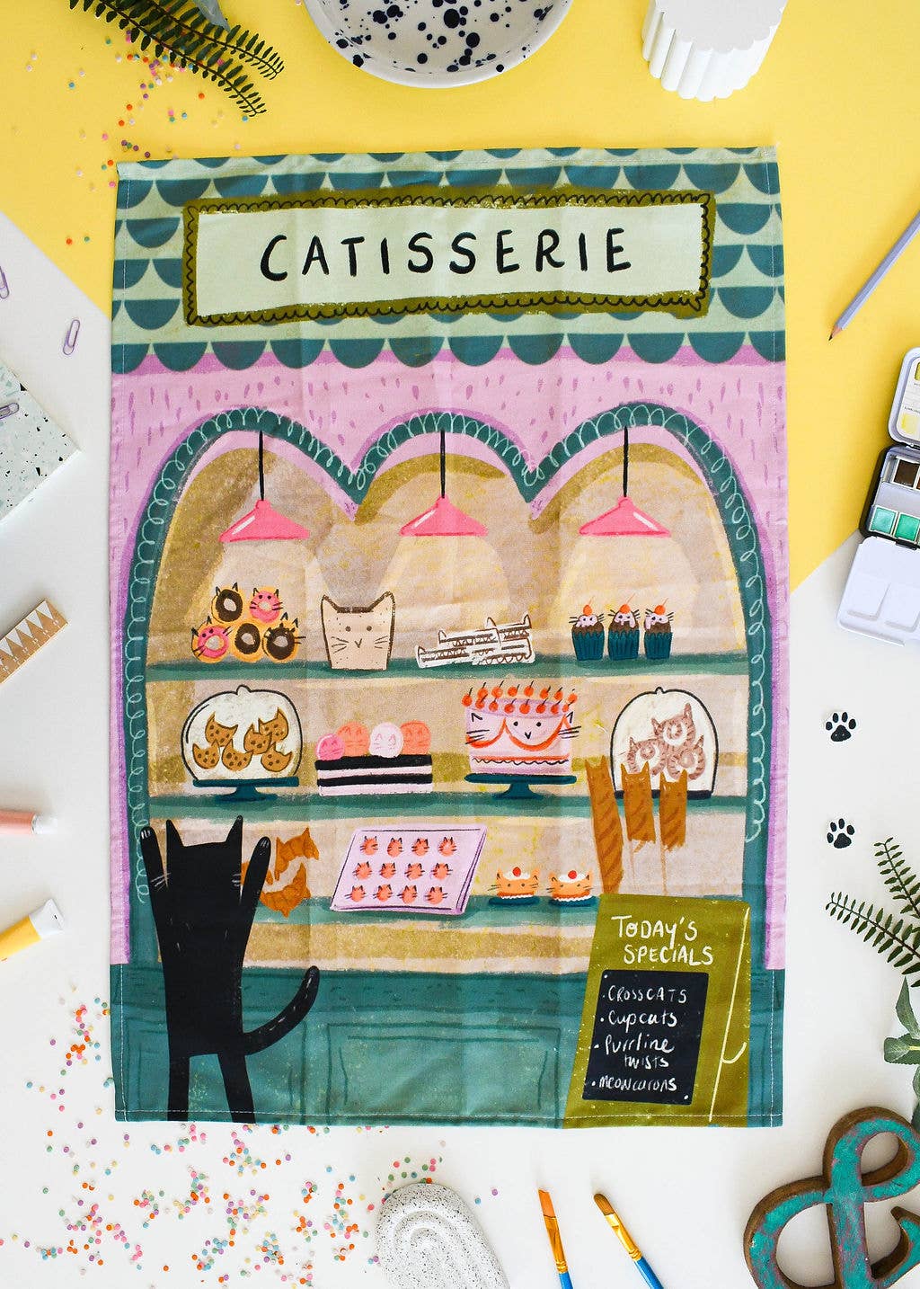 Torchon Catisserie Cat Niaski