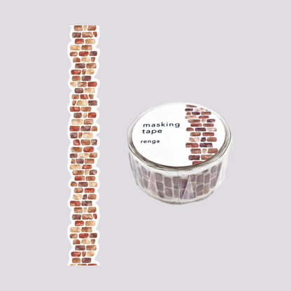 Masking Tape Mind Wave Mur de Brique