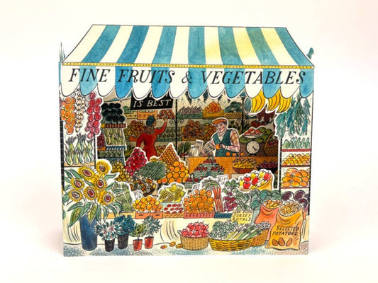 Carte 3D Jour de Marché - Emily Sutton