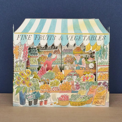 Carte 3D Jour de Marché - Emily Sutton