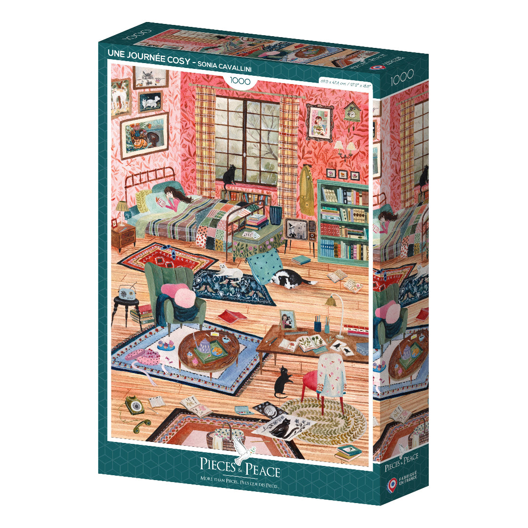 Puzzle 1000 Pièces Une Journée Cosy