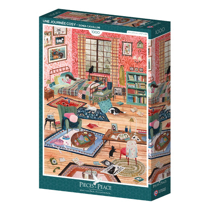Puzzle 1000 Pièces Une Journée Cosy