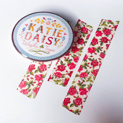 Masking Tape Roses Katie Daisy