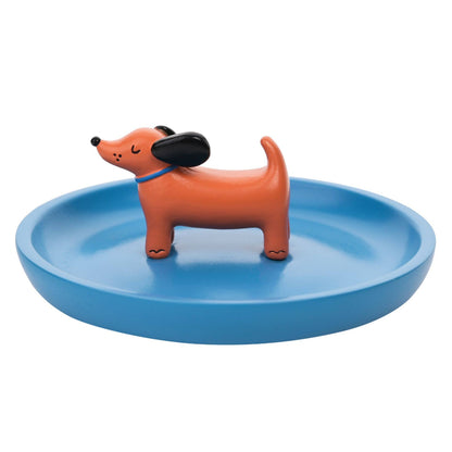 Vide-Poches Bleue avec Chien - Raspberry Blossom