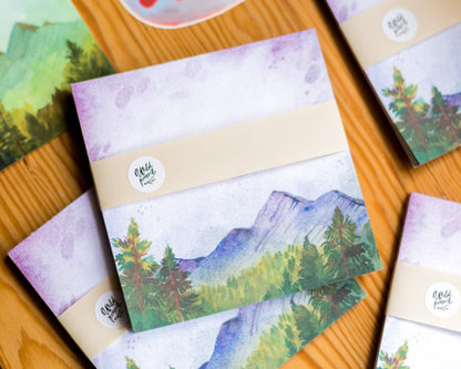Bloc-notes Montagnes Wild Pencil Studio