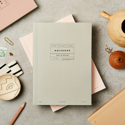 Carnet A5 Vert Sauge 300 Pages - Katie Leamon
