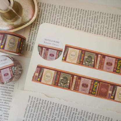 Masking Tape Classiques Littéraires Note & Wish