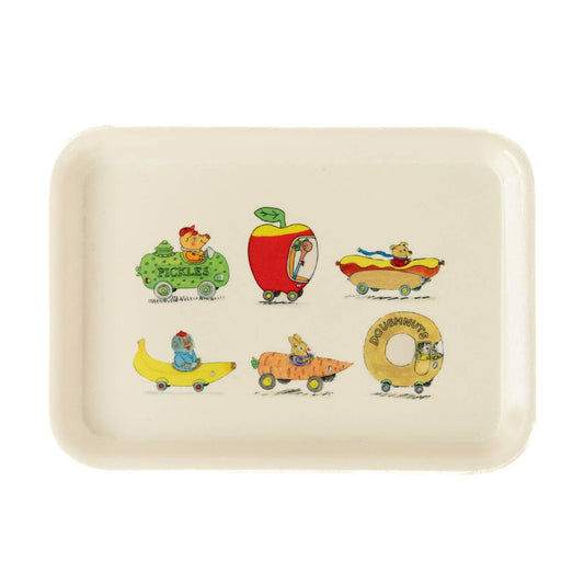 Petit Plateau Vintage Busy Town - Richard Scarry