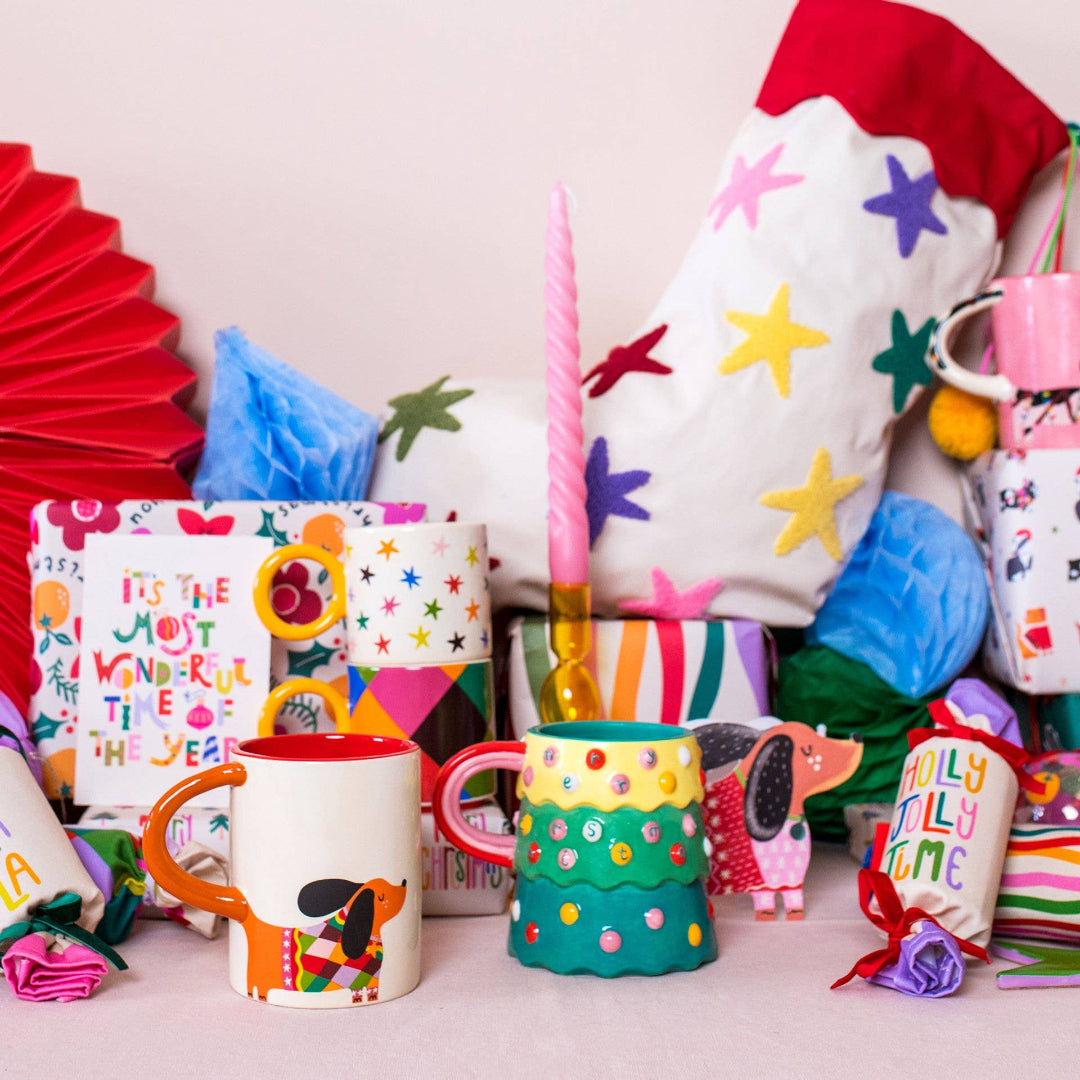 Mug de Noël Teckel - Raspberry Blossom - image 2