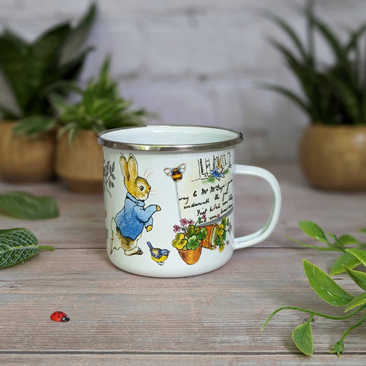 Mug en émail Peter Rabbit - Beatrix Potter