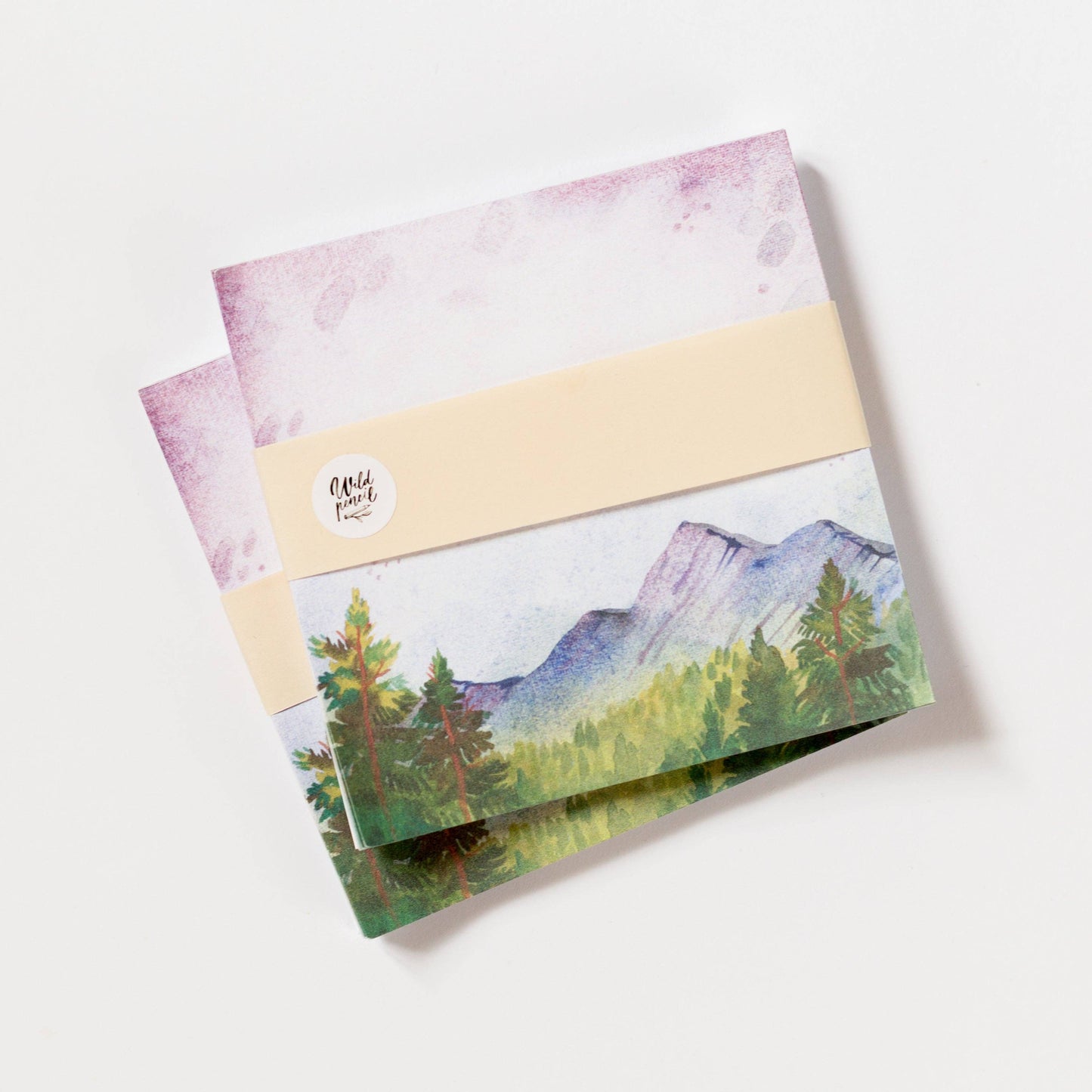 Bloc-notes Montagnes Wild Pencil Studio