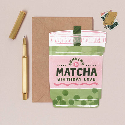 Carte d'anniversaire Matcha Sister Paper Co.