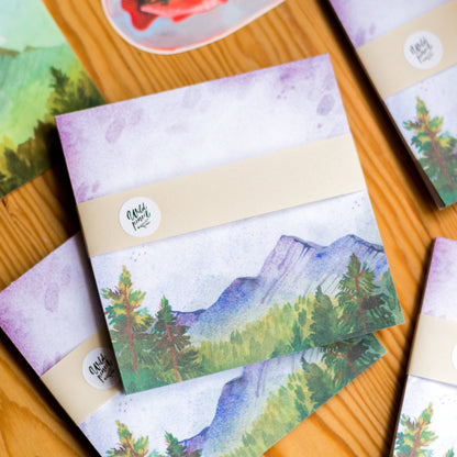 Bloc-notes Montagnes Wild Pencil Studio