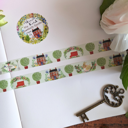 Shinzi Katoh Masking Tape Jardin Fleuri