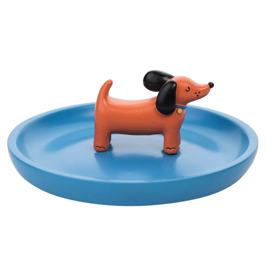 Vide-Poches Bleue avec Chien - Raspberry Blossom