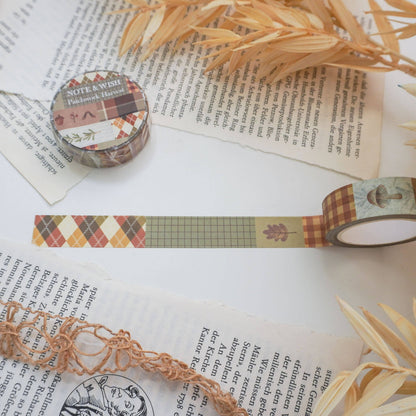 Masking Tape Patchwork d’Automne n°2 Note & Wish