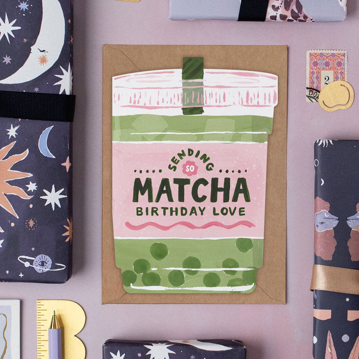 Carte d'anniversaire Matcha Sister Paper Co.