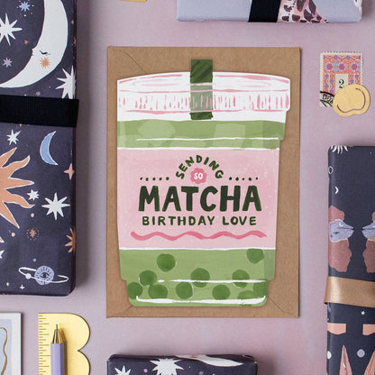 Carte d'anniversaire Matcha Sister Paper Co.