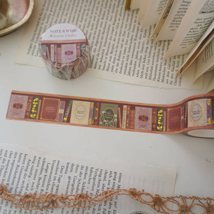 Masking Tape Classiques Littéraires Note & Wish