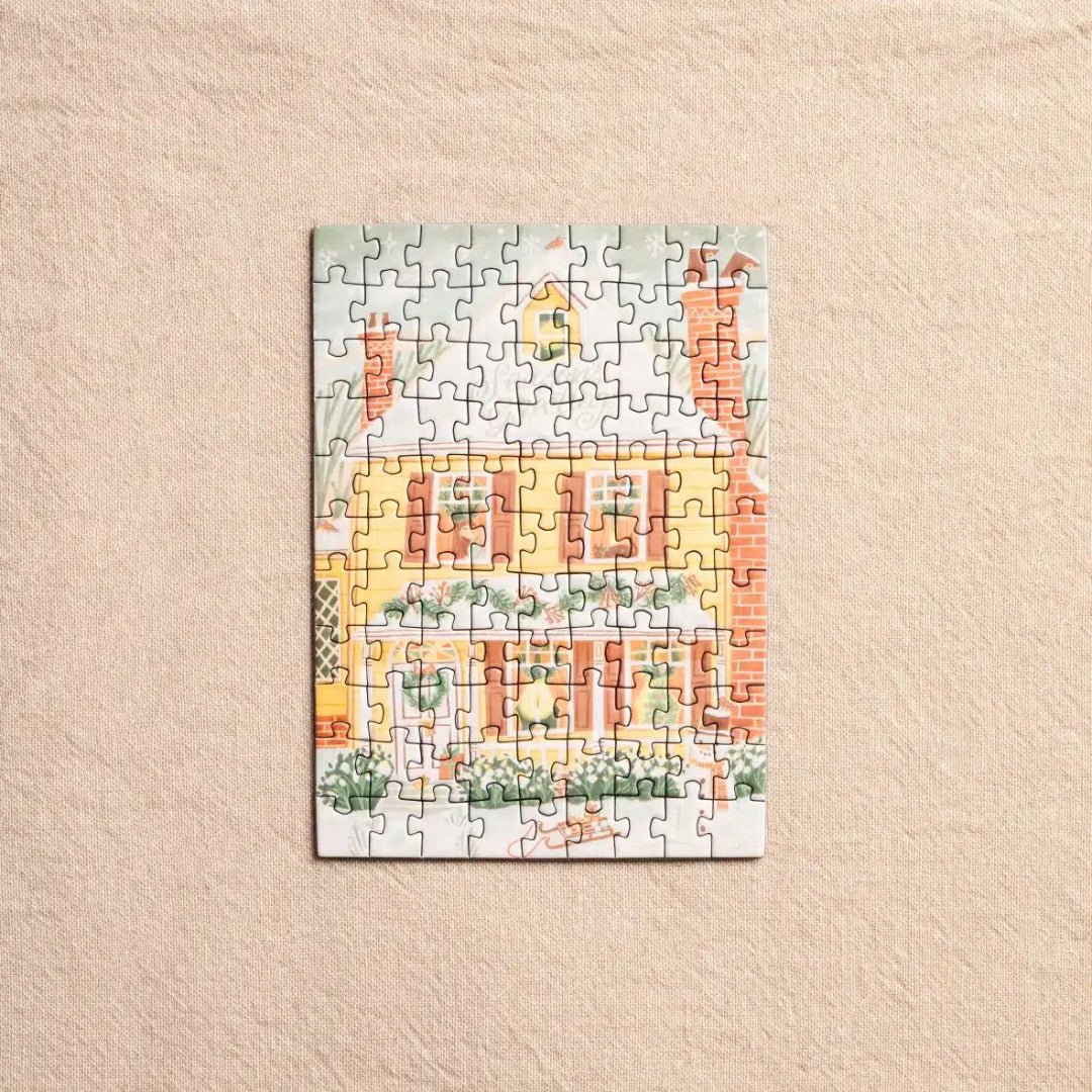 Mini puzzle Vintage Christmas 99 pièces - Trevell