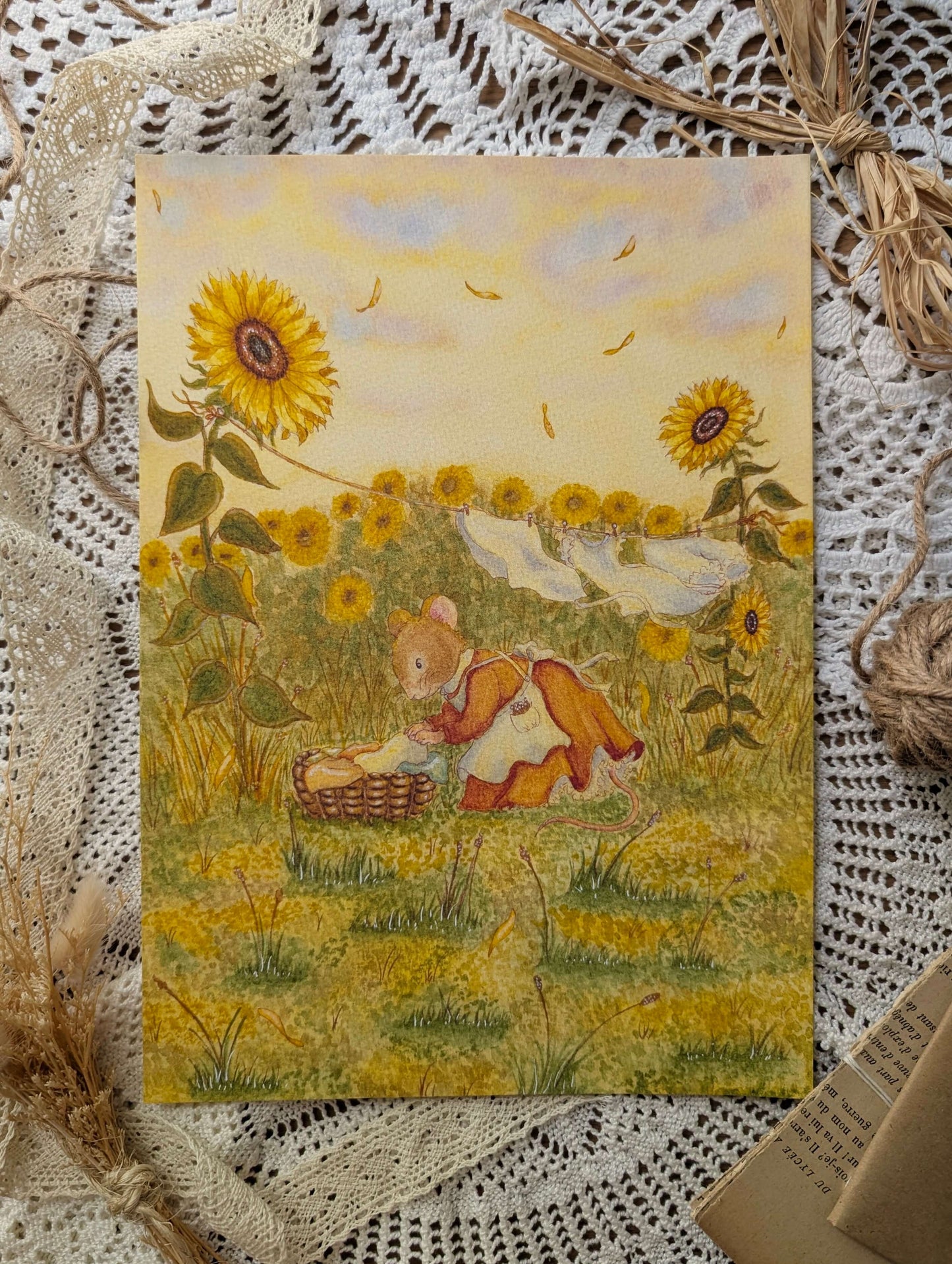Carte Vent d'Été Cosy del Cottage