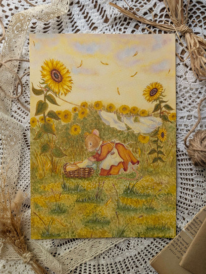 Carte Vent d'Été Cosy del Cottage
