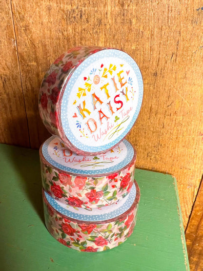 Masking Tape Roses Katie Daisy