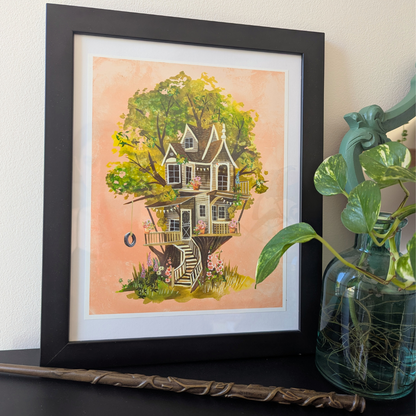 Affiche Cabane dans l'Arbre - Katie Daisy