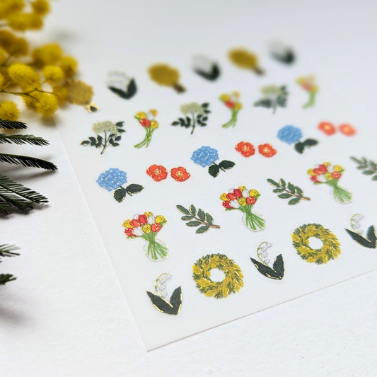 Petits Stickers Fleurs