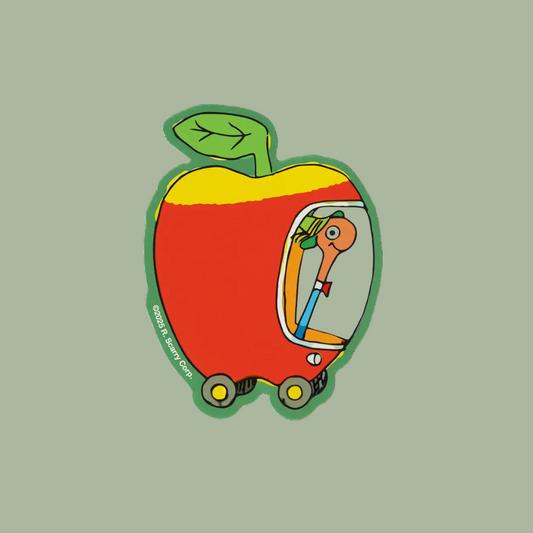 Aimant Apple Car Lowly Worm - Richard Scarry