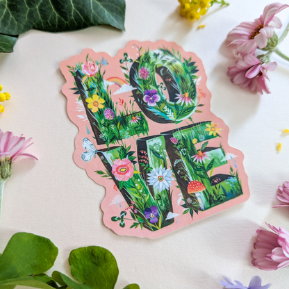 Katie Daisy Autocollant Love
