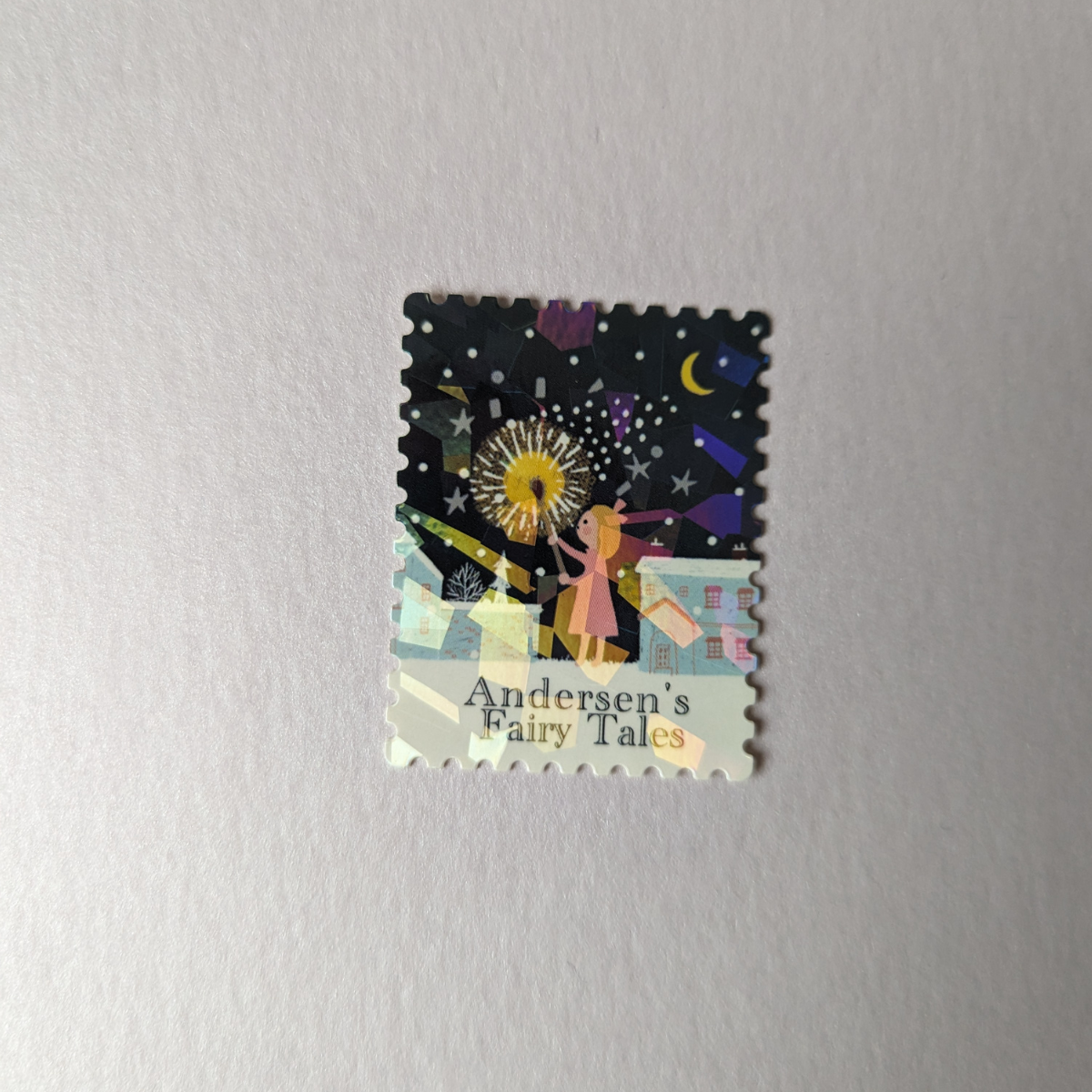 Boîte de Stickers Timbres-Poste Contes d'Andersen Tome II
