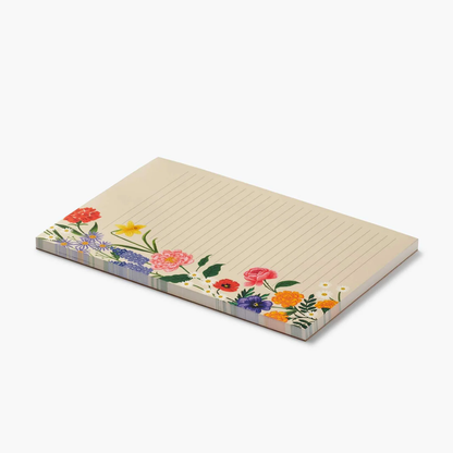 Bloc-notes Fleurs du Jardin Rifle Paper Co
