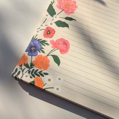 Bloc-notes Fleurs du Jardin Rifle Paper Co