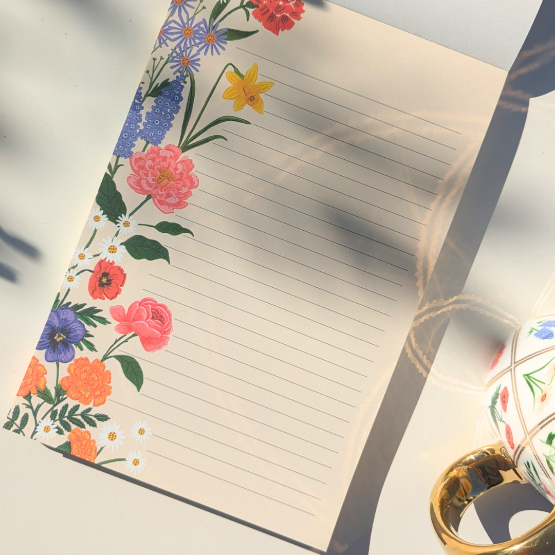 Bloc-notes Fleurs du Jardin Rifle Paper Co
