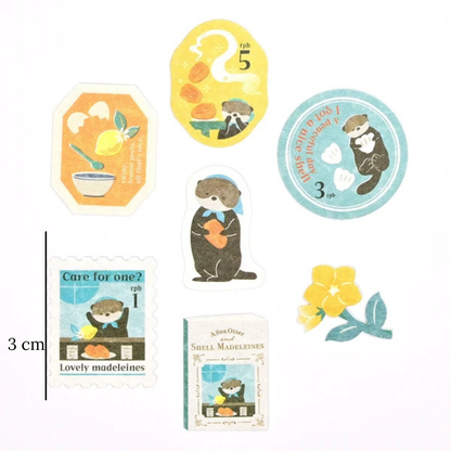Petite Boîte de Stickers Loutre Nb Co.