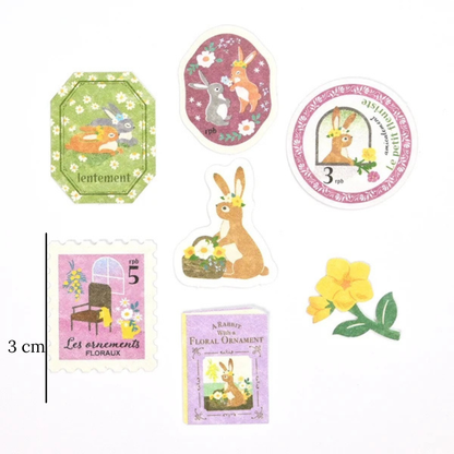 Petite Boîte de Stickers Lapin Nb Co.
