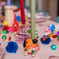 Bougeoir de Noël Teckel - Raspberry Blossom